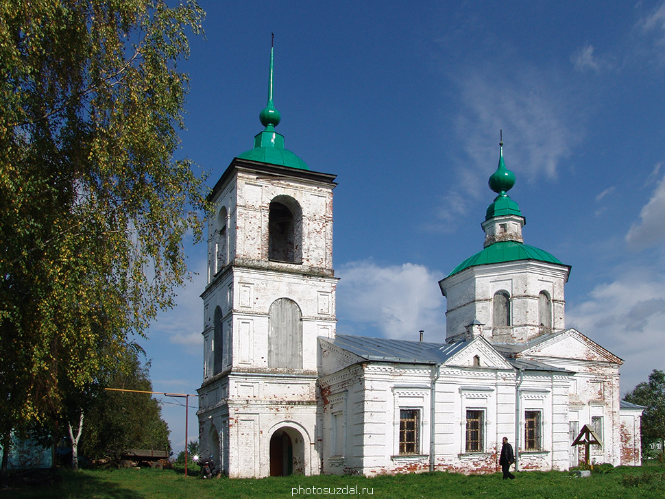Церковь Иоанна Богослова в селе Оликово Суздальского района
