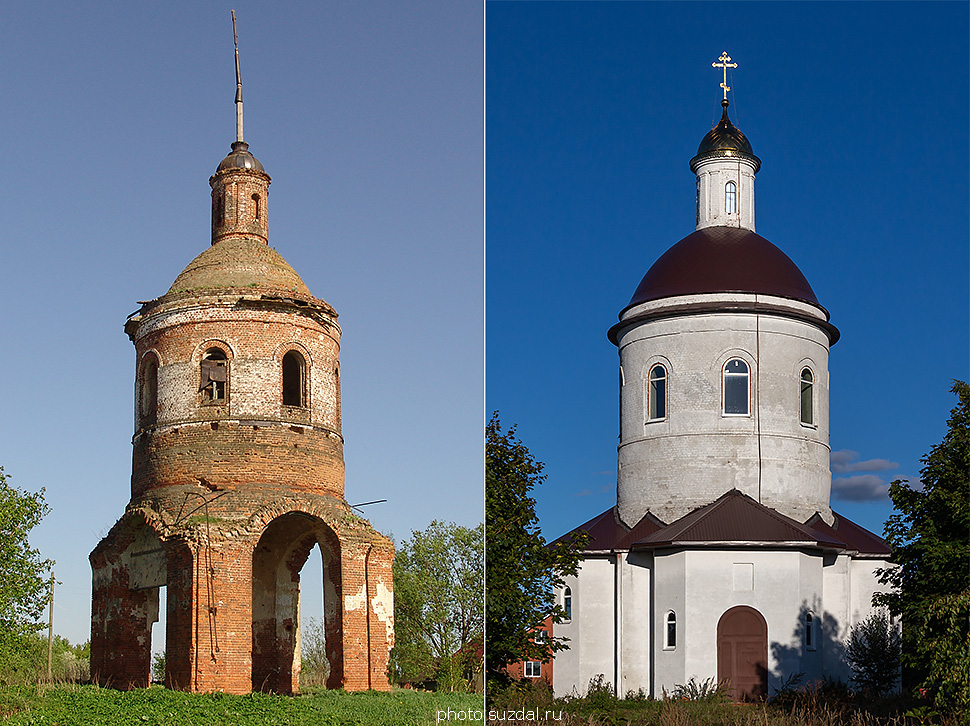 Церковь Иоанна Предтечи в селе Обращиха Суздальского района