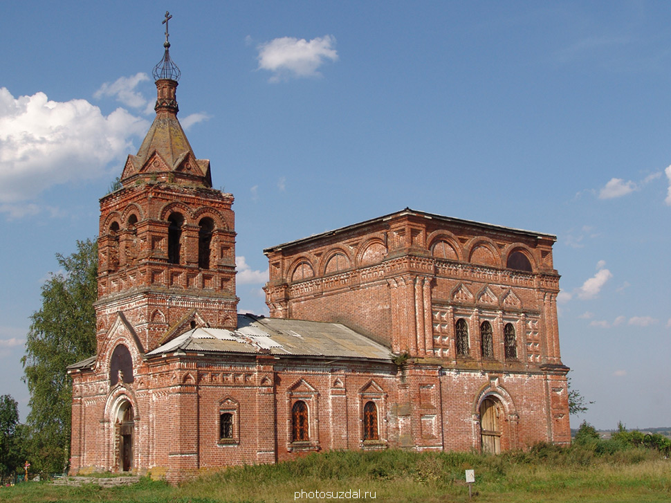 Казанская церковь с колокольней в селе Заполицы