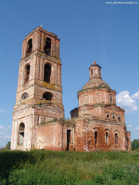 Никольская церковь с колокольней в селе Мордыш