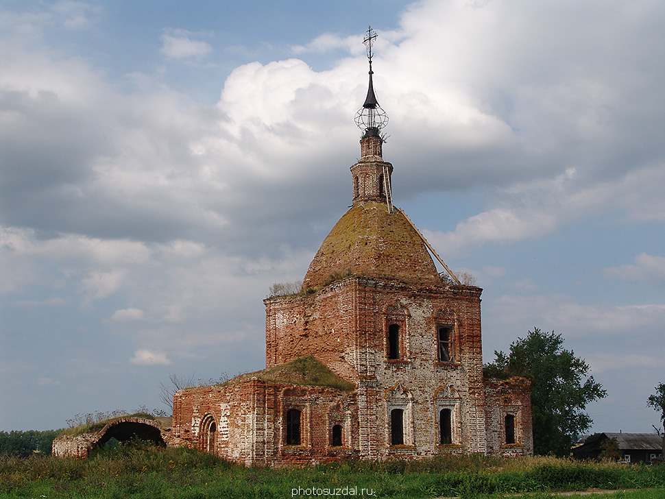 Богоявленская церковь в селе Глебовское