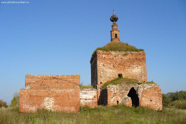Церковь Феодора и Анны и Никольская церковь в селе Гнездилово