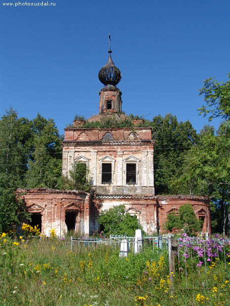 Никольская церковь в селе Тетерино