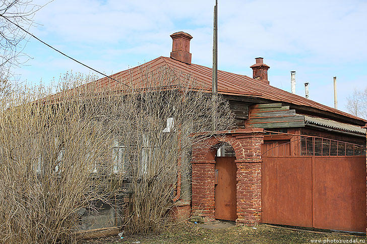 Старое фото дома по адресу Суздаль Красноармейский переулок дом 12